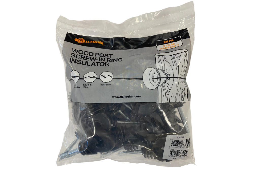 Wood Post Screw-In Insulator