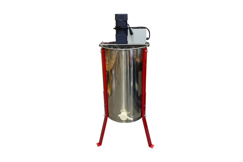 Motorized 3-Frame Honey Extractor