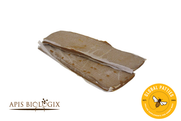 Global Pollen Patties 15% with Apis Biologix - Now In Stock