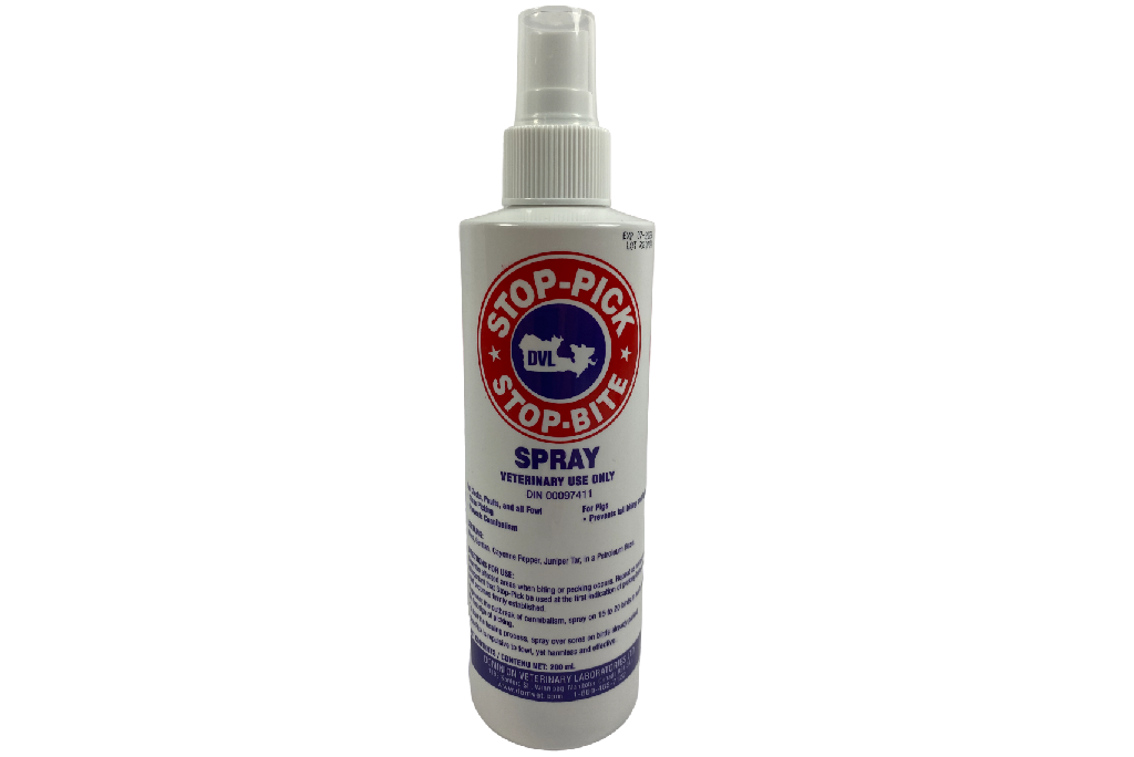 Stop-Pick Spray