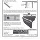 Distributeur d'eau à bouchon et échelle de 2 gallons