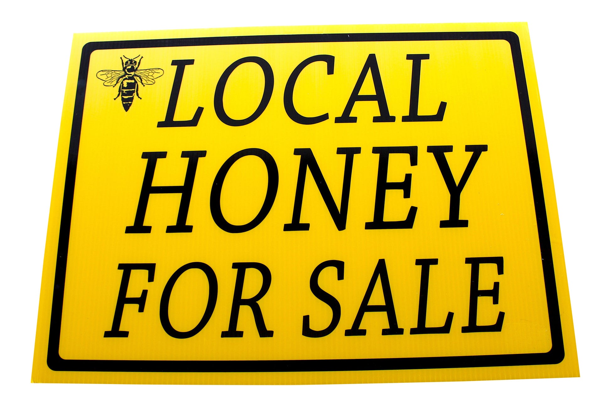Honey Sale Sign - Local Honey